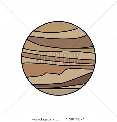 venus planet solar system galaxy vector illustration eps 10