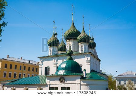 Church Of Spasa Na Gorodu. Yaroslavl, Golden Ring Of Russia.