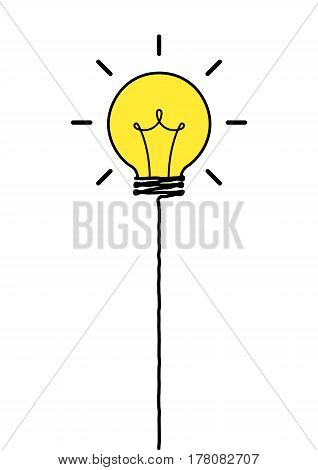 idea balloons, freedom idea concept, float balloons, business creative concept, many creative ideas in the sky, vector illustrator