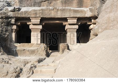Ellora Caves Near Aurangabad, Maharashtra State