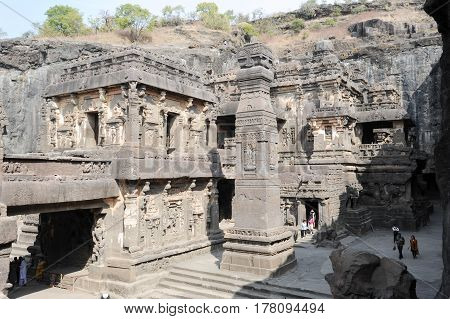Kailas Temple In Ellora, Maharashtra State