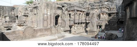 Kailas Temple In Ellora, Maharashtra State