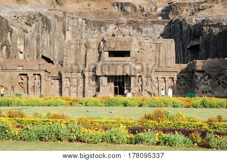 Kailas Temple In Ellora, Maharashtra State