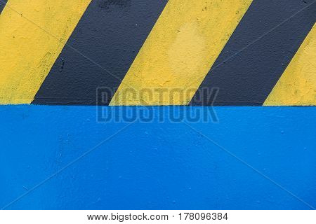 metallic striped wall  line, flag, yellow, blue, abstract