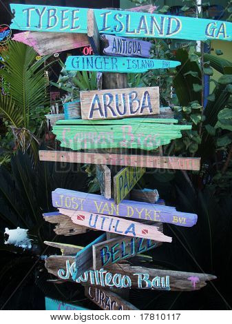 Merkki Tybee Island
