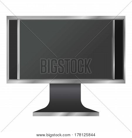 Modern digital computer screen mockup. Realistic illustration of modern digital computer screen vector mockup for web