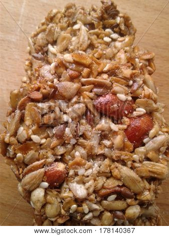Kozinaki - Georgian sweetness, made from walnuts and honey Kozinaki is a high-calorie product that is full of vitamins and minerals. People around the world love and revere this sweetness The structure of modern kozinaki added dried fruits, cereals and se
