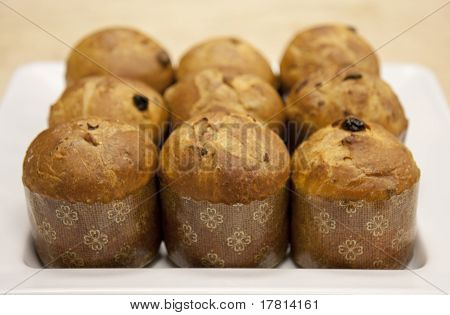 kleine Panettone Brot