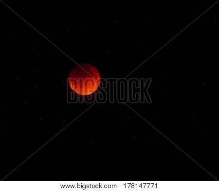 Blood Red Supermoon, 2015