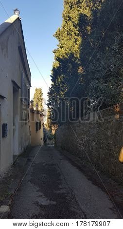 A eet in the city of Florence