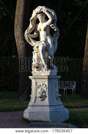Statue of Galatea in the Catherine Park of Tsarskoye Selo