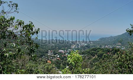 View at the sea, Koh Tao Thailand