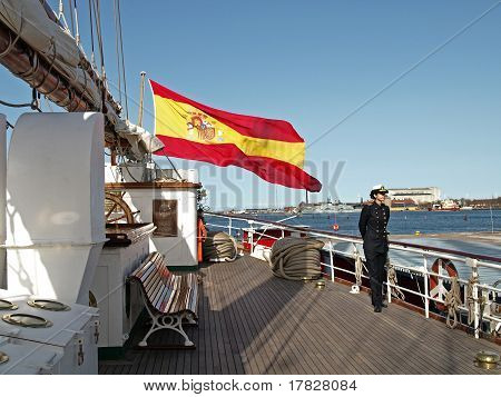 spanischer Marine Schiff