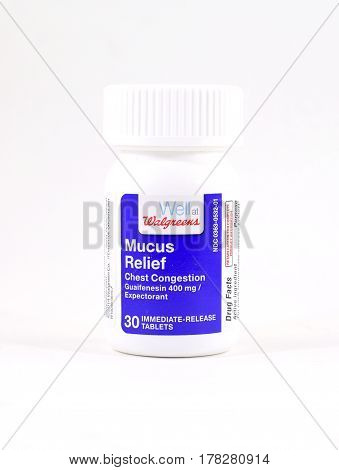Walgreens Brand Mucus Relief Medicine