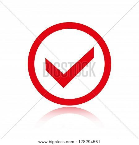 check icon stock vector illustration flat design