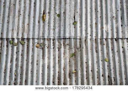 Rusted galvanized iron plate and background photo