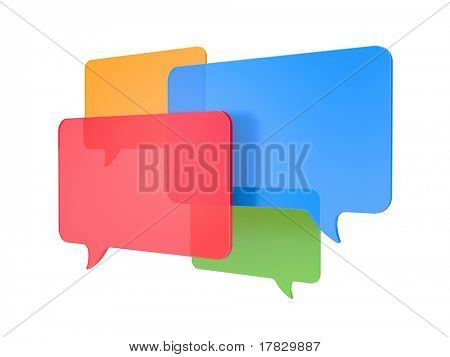 Speech bubbles