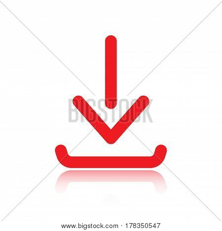arrow icon stock vector illustration flat design
