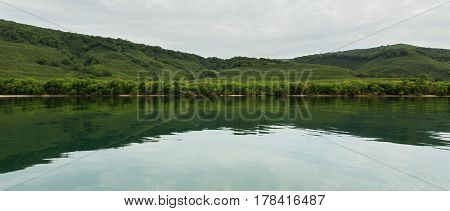 Kurile Lake is a caldera and crater lake in Eastern Volcanic Zone of Kamchatka