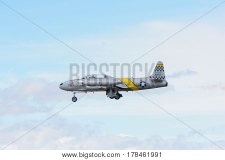 Greg Wired Colyer Is Flying An A Lockheed T-33
