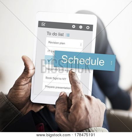 Digital Business To do List App Interface
