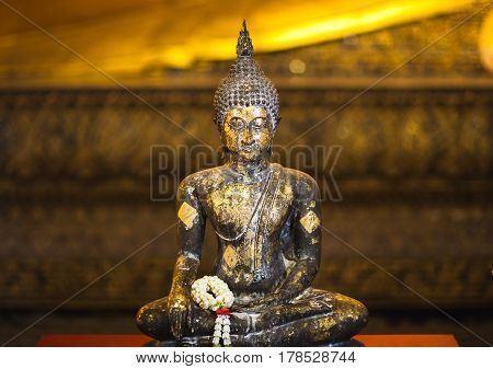 Buddha Statue In Thailand Temple