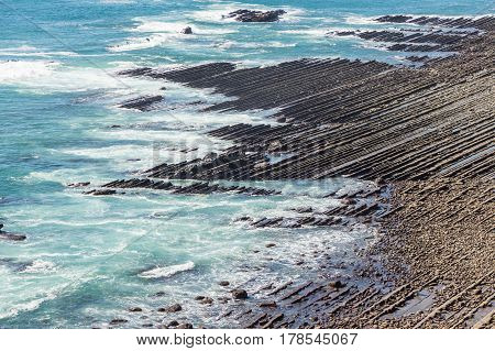 Nichinan Coastline From Phoenix, Viewpoint In Miyazaki, Kyushu, Japan