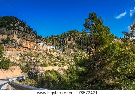 Morella is a town and municipality in Spain in the province of Castellon in the Autonomous community of Valencia (Autonomous community). The municipality is a part of the district (Comarca) Los Puertos. November 2007.