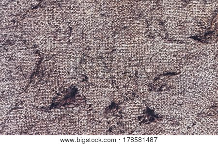 Brown and grey background with concrete texture horizontal top view isolated vintage dark bronze backdrop old rustic stone board space blank back on the table mockup brick nuture wall