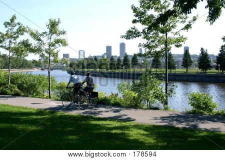 Rijden In een Park