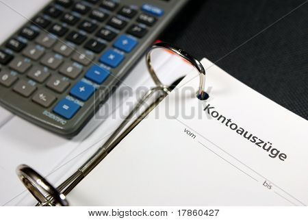bankovní výpis