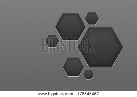 technology modern gray background vector abstract .