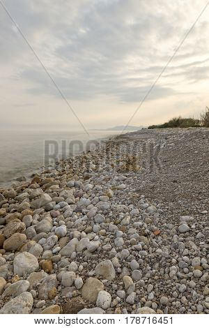 The coast of the urbanization cap and corp in alcocebre