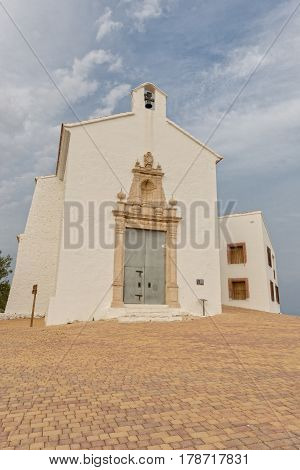 In the hermitage of Santa Lucia in Alcocebre