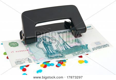 เครื่องเจาะและพัน roubles