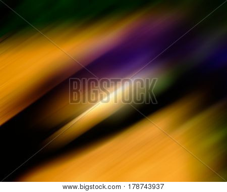 Abstract smooth lines on a blurred background