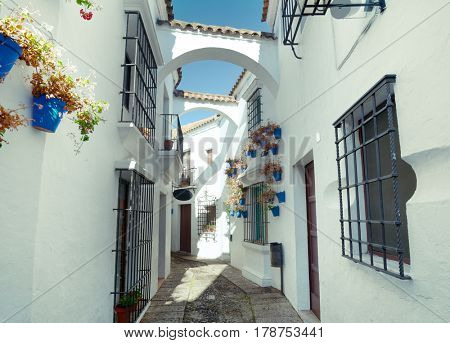 Street Andalusia in Poble Espanyol, Barcelona