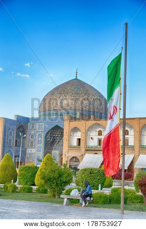 In Iran Old Square Mosque