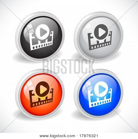 Color 3d buttons for web.