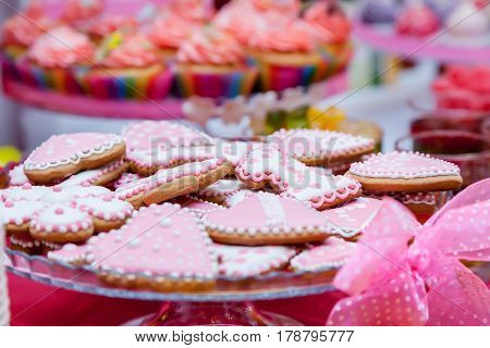 Photo of a birthday treat Cupcakes in molds