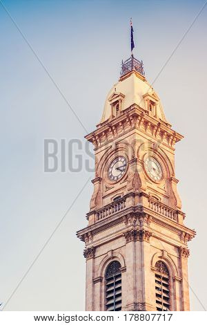 Adelaide GPO Post Shop with tower bell located at Victoria Square in Adelaide CBD