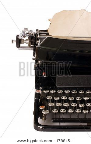 Vecchia macchina da scrivere