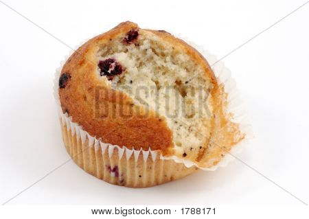 Muffin izolovaných na bílém