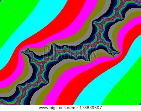 Colour Fractal Background