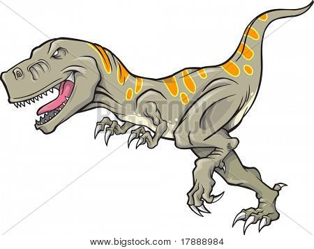 霸王恐龙矢量图