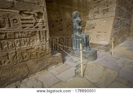 Temple Of Medinet Habu, Dedicated To Rameses Iii. - Unesco World Heritage Site, Luxor, Egypt