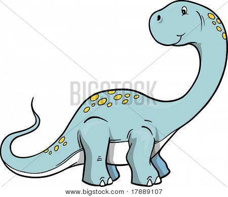 Dinosaur vectorillustratie