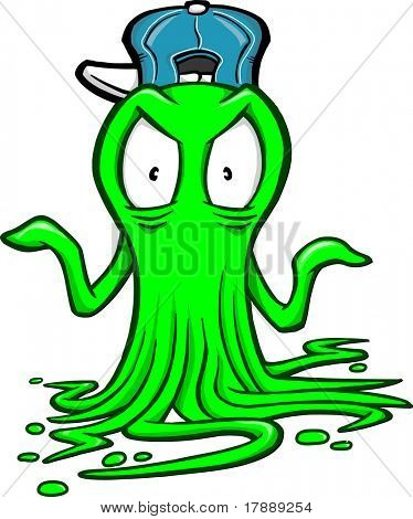 Booger vectorillustratie