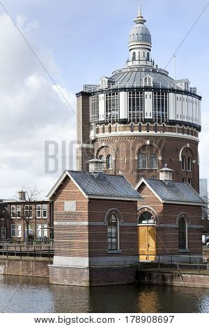 Old water tower de Esch in Rotterdam