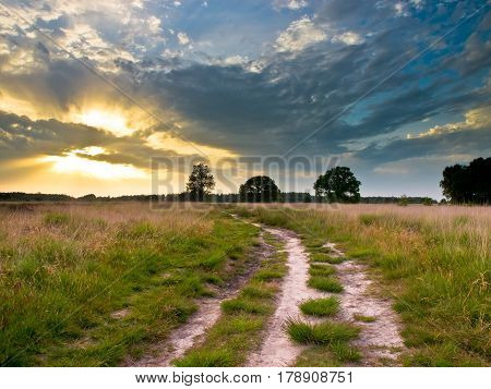 Heathland Trail Sunset